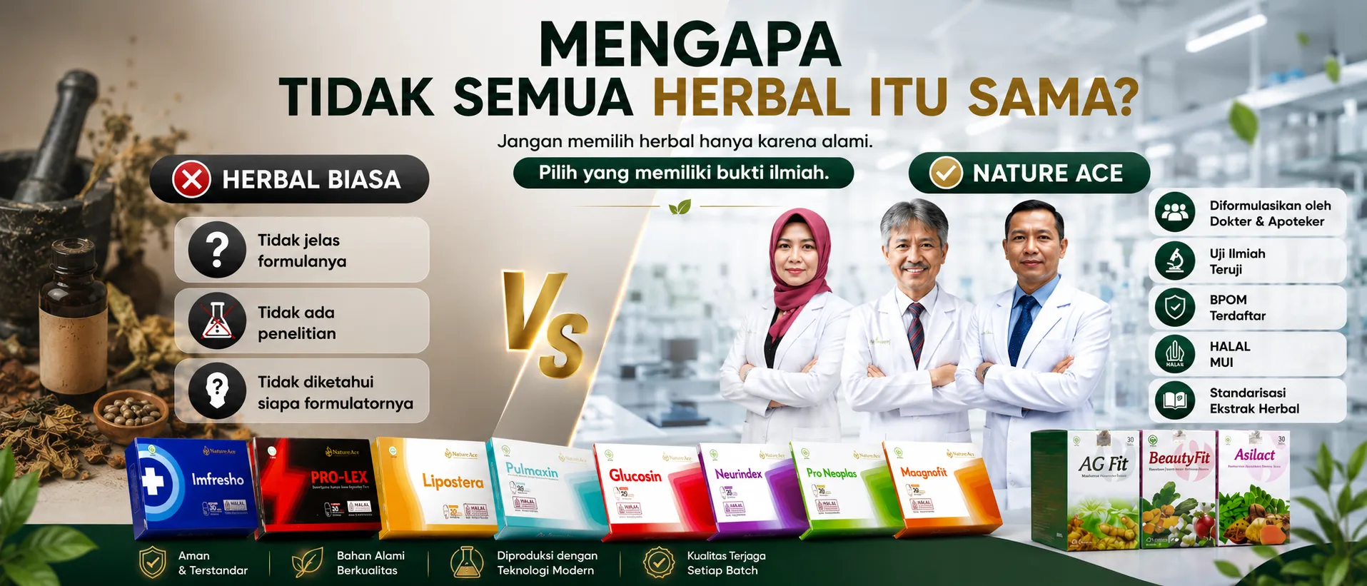 Mengapa Tidak Semua Herbal Itu Sama