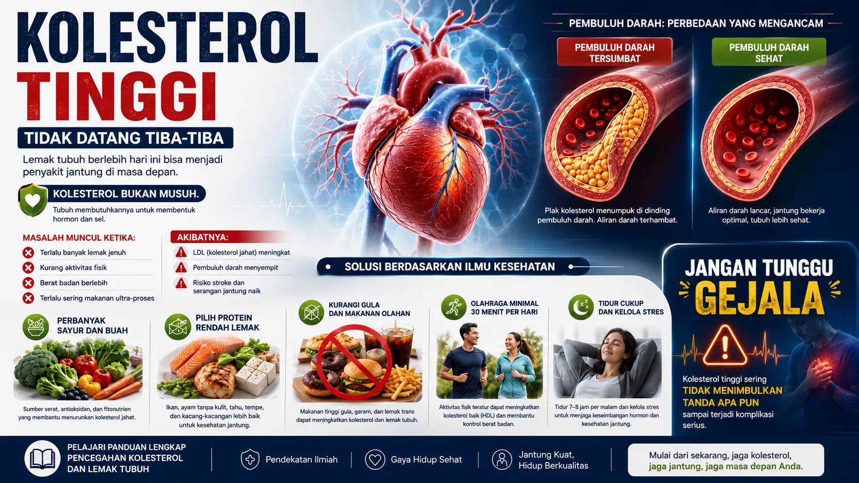 Panduan Komprehensif Cegah Kolesterol Lemak Tubuh dengan Pendekatan Ilmiah